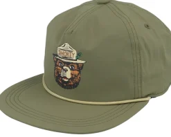 Smokey Bear Catalina Army Green Strapback - American Needle