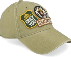 Smokey Bear Iconic Light Khaki Dad Cap - American Needle