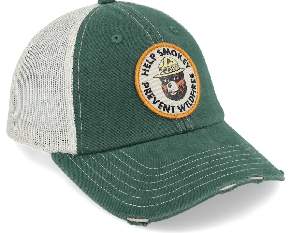 Smokey Bear Orville Green/Stone Trucker - American Needle