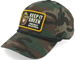 Smokey Bear Roscoe Camoflage Adjustable - American Needle
