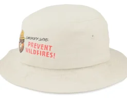 Smokey Bear Twill Screen Stone Bucket - American Needle