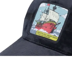 Smooth Sea Never Made A Skilled Sailor Velvet Trucker - Jack Anchor