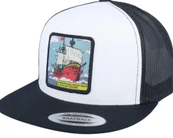 Smooth Sea Never Made A Skilled Sailor Black Trucker - Jack Anchor
