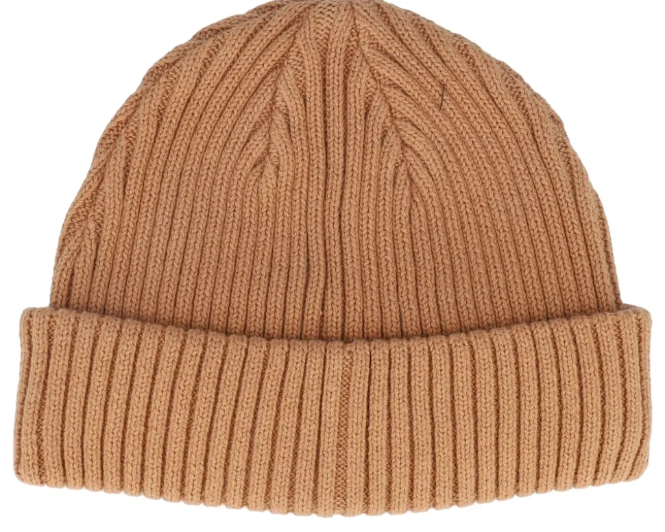Smula Light Brown Short Beanie - Resteröds