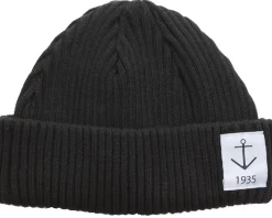 Smula Organic Black Short Beanie - Resteröds