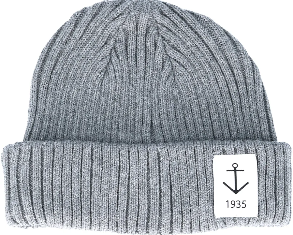 Smula Organic Grey Short Beanie - Resteröds