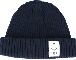 Smula Organic Navy Short Beanie - Resteröds