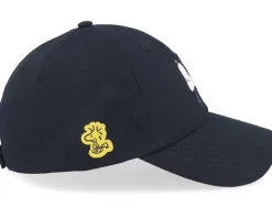 Snoopy & Woodstock Black Dad Cap - Capslab