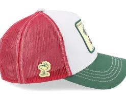 Snoopy Joe Cool Beige/Green/Red Trucker - Capslab