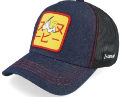 Snoopy Peanuts Sam Denim Trucker - Capslab