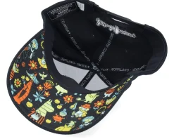 Snufkin 120 Cap Mumin Black Adjustable - SQRTN