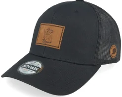Snufkin Engraved Patch Black Trucker - Moomin