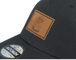 Snufkin Engraved Patch Black Trucker - Moomin