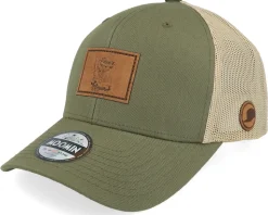 Snufkin Engraved Patch Green/Khaki Trucker - Moomin