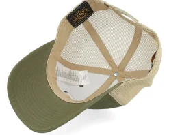 Snufkin Engraved Patch Green/Khaki Trucker - Moomin