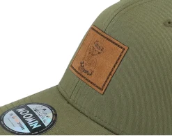 Snufkin Engraved Patch Green/Khaki Trucker - Moomin