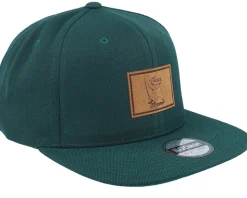 Snufkin Engraved Patch Green Snapback - Moomin