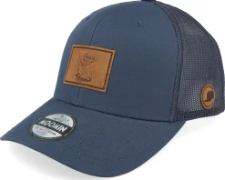 Snufkin Engraved Patch Navy Trucker - Moomin
