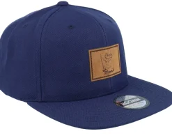 Snufkin Engraved Patch Navy Snapback - Moomin