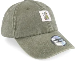 Snufkin Fishing Olive Denim Dad Cap - Moomin