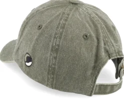 Snufkin Fishing Olive Denim Dad Cap - Moomin