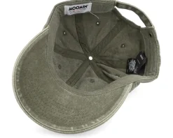 Snufkin Fishing Olive Denim Dad Cap - Moomin