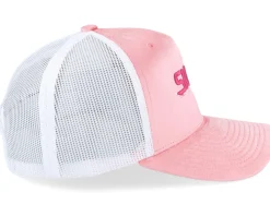 Snusk 3d Pink Logo Velvet Pink/White Trucker - Iconic