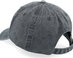 Snusk 3d Pink Logo Washed Black Dad Cap - Iconic