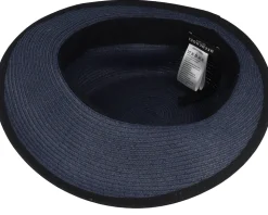 Soft Braid Swallow Blue/Black Cap - Seeberger