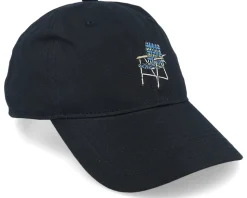 Soft Cap Lawn Chair Black Dad Cap - Dedicated