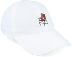 Soft Cap Lawn Chair White Dad Cap - Dedicated