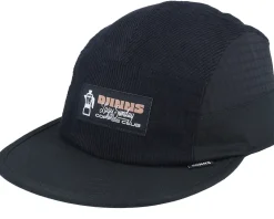 Soft Fc Sunday Coffee Corduroy Black 5-Panel - Djinns