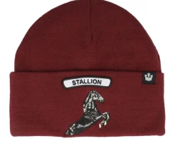 Soft Rock Cock Classic Knits Rocker Icon Emb Navy Cuff - Goorin Bros.