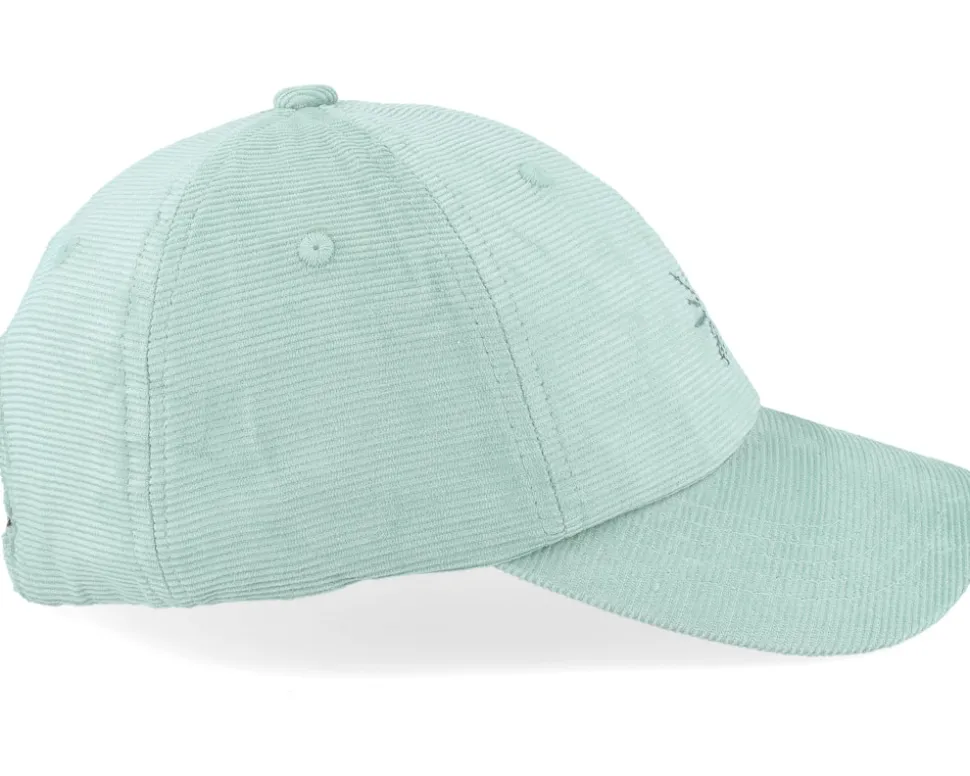 Soft Slussen Corduroy Line Mountain Granite Green Dad Cap - Dedicated