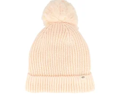 Sol Seeker Beanie Off White Pom - Quiksilver