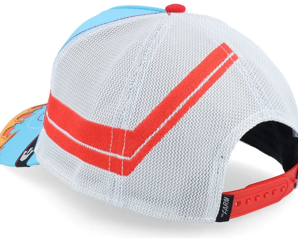 Somebody Stop Me- Supercharged Blue/White A-Frame Trucker - Goorin Bros.