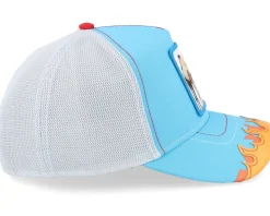 Somebody Stop Me- Supercharged Blue/White A-Frame Trucker - Goorin Bros.