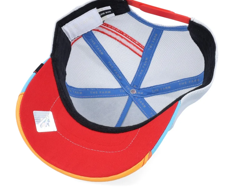 Somebody Stop Me- Supercharged Blue/White A-Frame Trucker - Goorin Bros.