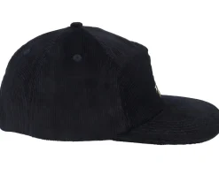 Sommer Sparrow Black Corduroy Snapback - Santa Cruz