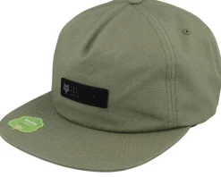 Source Adjustable Hat Olive Green Strapback - Fox