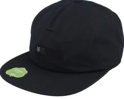 Source Hat Black Strapback - Fox