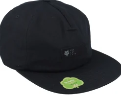 Source Hat Black Strapback - Fox