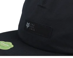 Source Hat Black Strapback - Fox