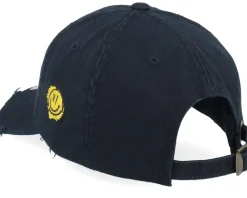 South Central La 3d Script Destroyed Black Dad Cap - Lucid Smile