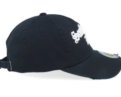 South Central La 3d Script Destroyed Black Dad Cap - Lucid Smile