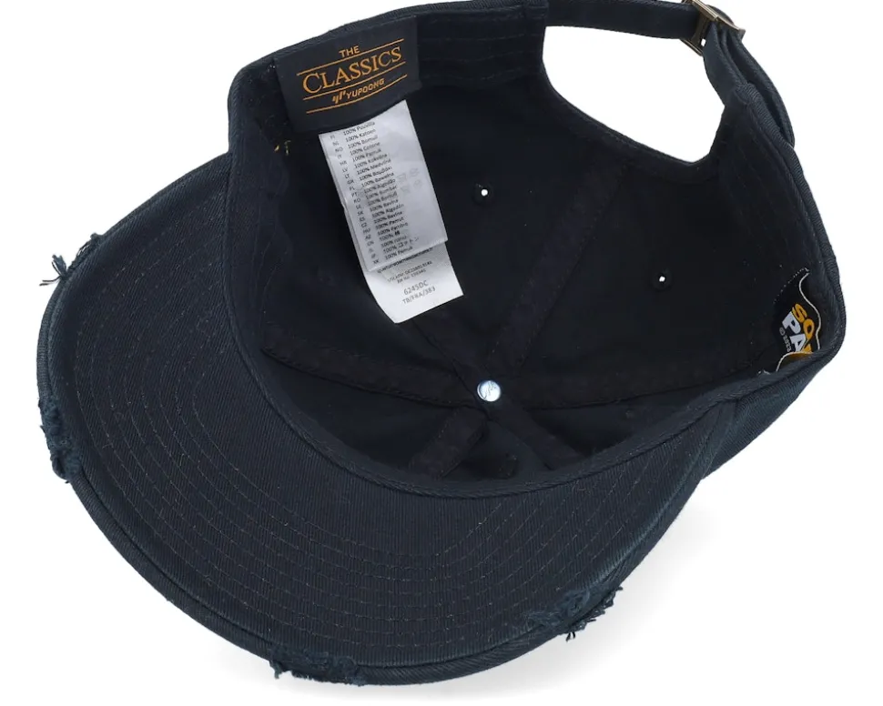 South Park Logo Destroyed Black Dad Cap - South Park