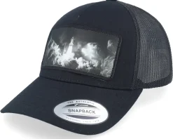 Space Shuttle Launch Black A-Frame Trucker - Iconic