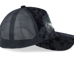 Space Shuttle Launch Velvet Black Trucker - Calza Pennello