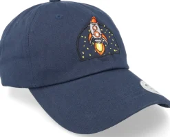 Spacecraft And Stars Navy Dad Cap - Abducted
