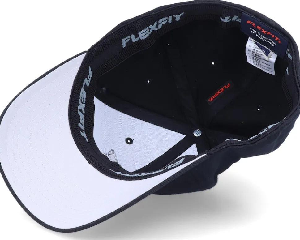 Spark Plug Angel Emblem Black Flexfit - Born To Ride